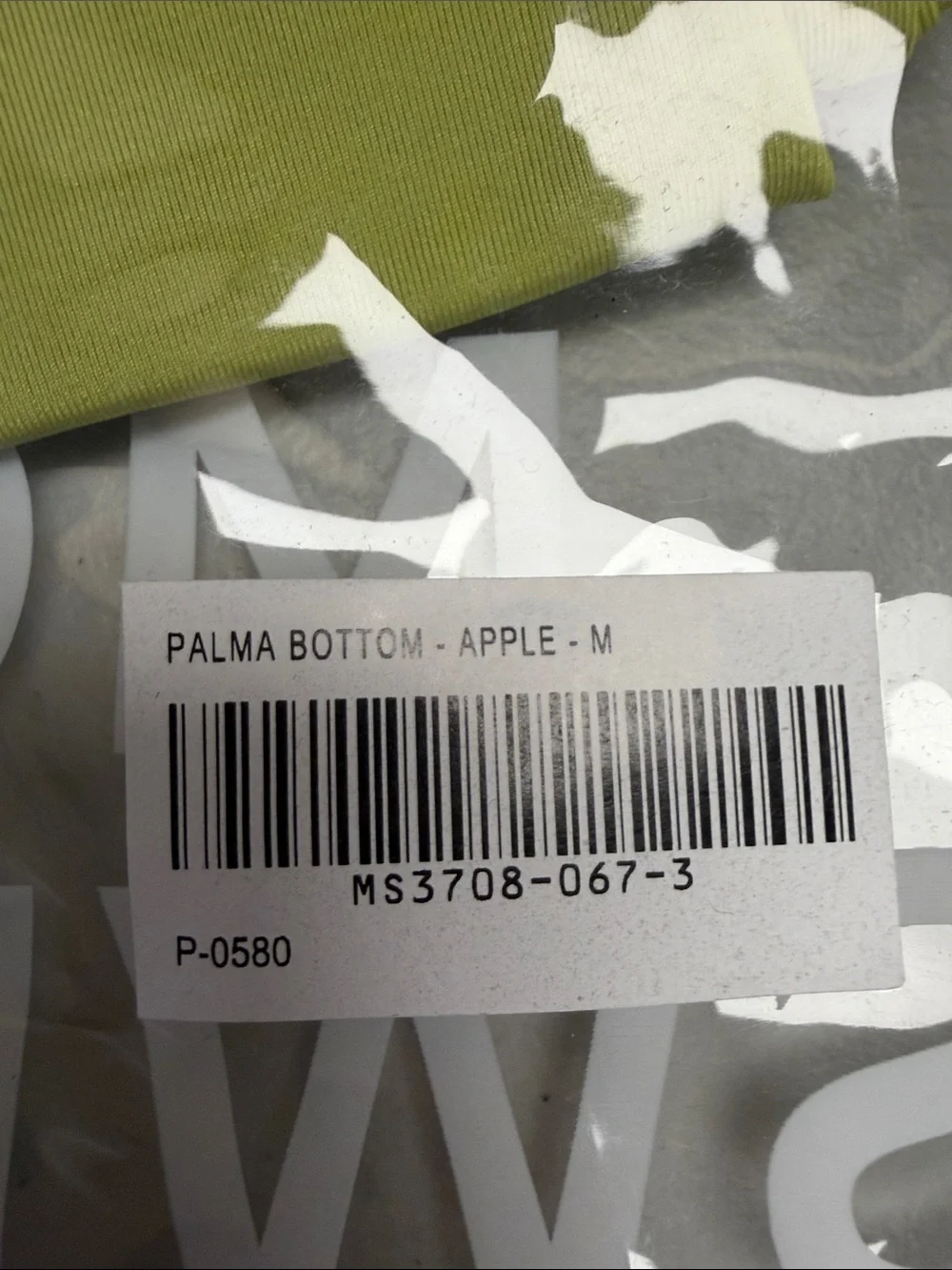 MONDAY SWIMWEAR PALM BOTTOM APPLE - M